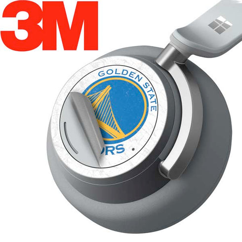 NBA Golden State Warriors Distressed Surface Headphones Skin